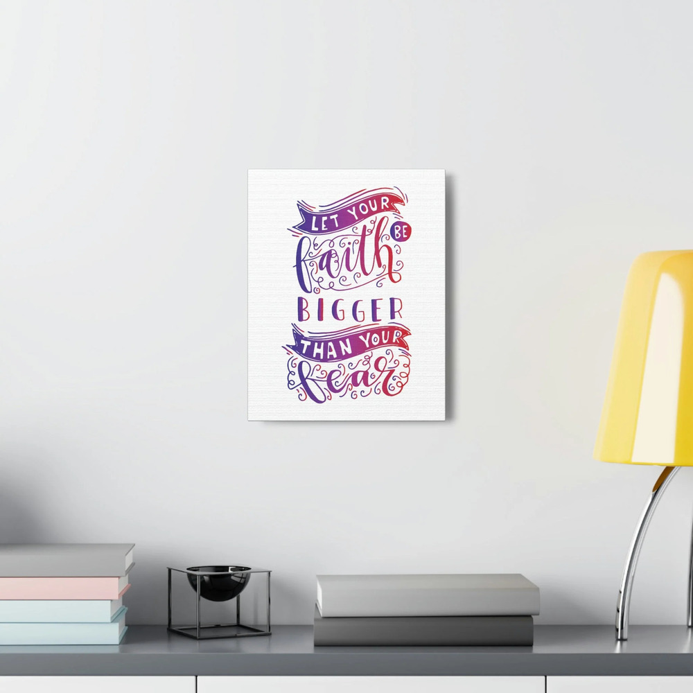 Scripture Walls Isaiah 41:10 Faith Bigger Than Your Fear Pink Bible Verse